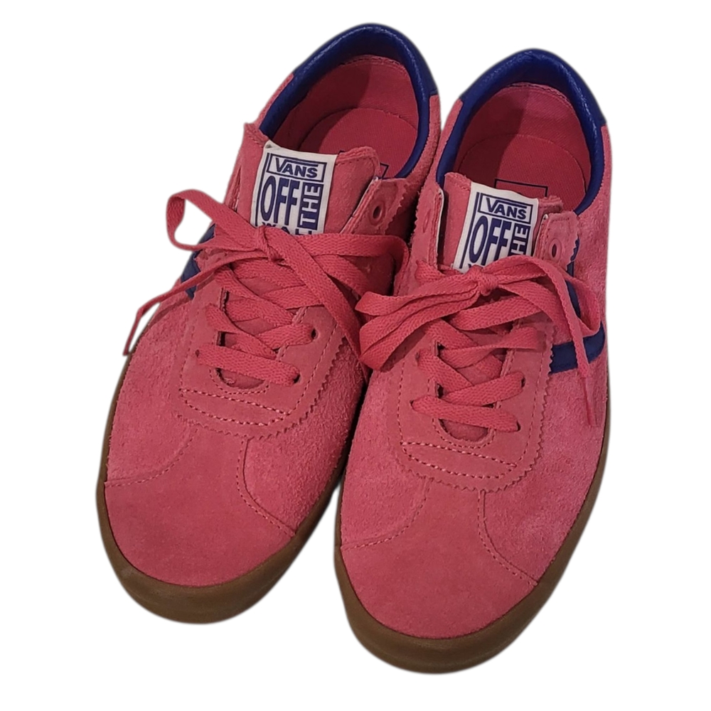 VANS Sport Low Pink Suede Sneakers Unisex NWOT W8.5 / M7 NWOT